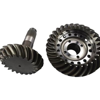 China Full Mechanical Equipments Proper Stock In Specifications Steel Bevel Gears Wheel Gear for sale