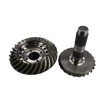 China Mechanical Equipment Factory Price 18:27 Hypoid Bevel Gear JF M Rear Axle Spiral Bevel Gear for sale