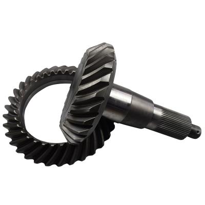 China Machinery Repair Shops Machinery Parts Steel Spiral Bevel Gear Crown And Pinion for sale