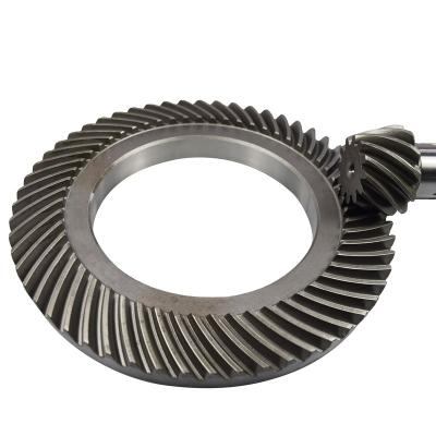 China Mechanical Equipments Good Abrasion Performance Truck Rear Axle Gear Spiral Bevel Gear for sale