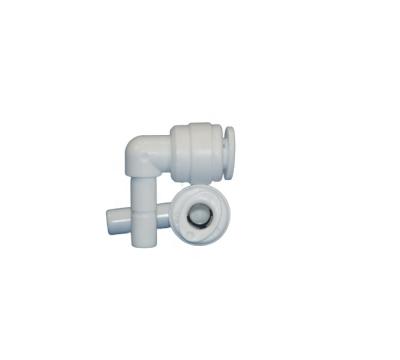 China Quick Connector Rod Outer Elbow For Drinking Water Filter Parts for sale