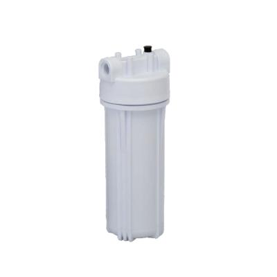 China 10 Inch Outdoor Running Type Water Filter Housing With Pressure Button For Drinking Water for sale