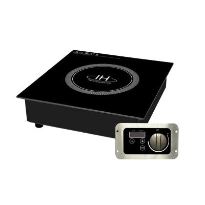 China 3000W Hotel Cooking Equipment Black Commercial Ice Hotel Induction Built In Stove Cooker 220V for sale