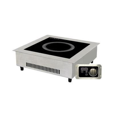 China Hotel China Manufacturer Electric Commercial 220V 3.5kW Induction Built In Hob Cooker for sale