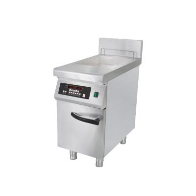 China Hotels Hotel Free Standing Restaurant Electric Single Tank Fast Heating 16L Commercial Deep Fryers for sale