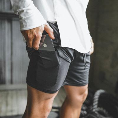 China Anti-wrinkle Slim Fitted Bodybuilding Comfortable Jogging Workout Casual Streetwear Shorts Spandex Polyester Custom Designer Athletic Shorts for sale