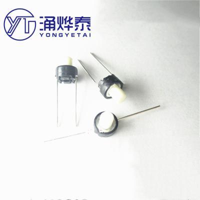 China YYT Standard Right Tact Switch 6*6*7mm Socket 2 Pin SKRGAMD010 Micro Button Movement White Round for sale