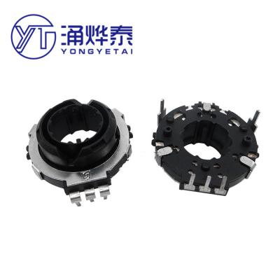 China YYT EC25 Rotary Shaft Encoder Standard Rotary Switch Car Audio Tuning Shaft Encoder Tuning Frequency Modulation for sale