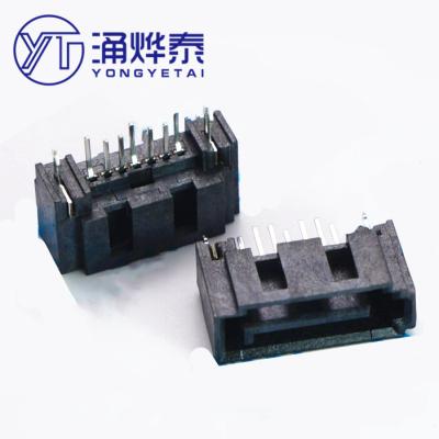 China YYT SATA Hard Disk Interface Socket 7P Standard Female Vertical Straight Plug A Type B for sale