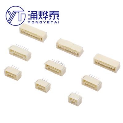 China YYT GH1.25mm standard vertical/horizontal sticker with lock connector 2P3P4P5P6P7P8P patch SMT JST A1257 for sale