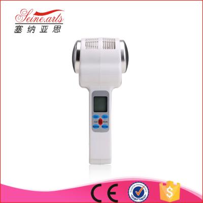 China A pele facial do massager do martelo quente e frio máquina ultrassônica da terapia aperta e da rejuvenescimento à venda