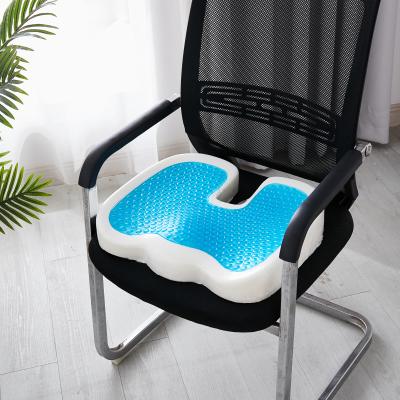 China Hot Sale Polyester Therapy Massage Comfort Luxury Rest Memory Foam Cushion Sciatica Pain Relief for sale