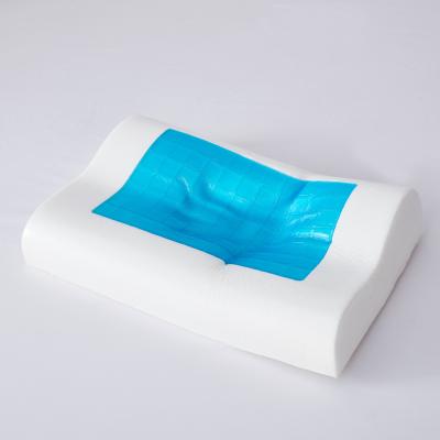 China New Design Anti-Static Sleep Bed Headrest Hotel Gel Cooling Blue Cooling Airy Pillow Anti-Snoring Bed for sale