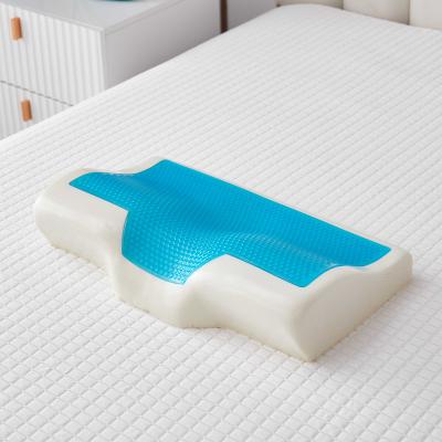 China Anti Static Memory Gel Memory Bread Butterfly Pillow Gel Memory Foam Cool Pillow Anti Snoring Cool Pillow for sale