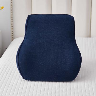 China Anti-Static Seat Lumbar Chair Adjustable Car Cover Pillow Memory Foam Lumbar Back Support Cushion for sale