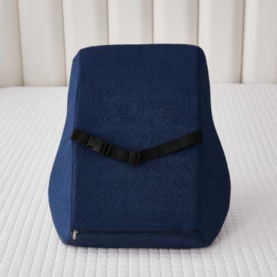 China Anti-Static Leather Back Cushion Heated Lumbar Support Cushion For Car Reading Soft Pillow With Arms For Resting In Bed for sale