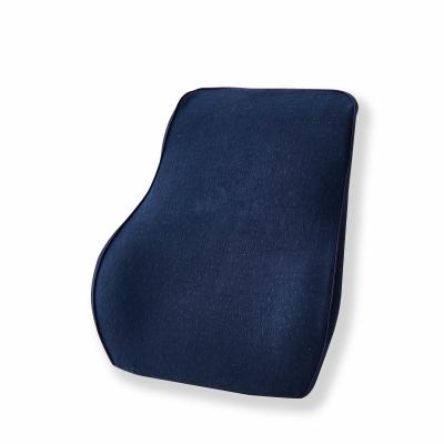 China Anti-Static Cushion Massage Car Back Seat Cushion Support Car Comfort Support Memory Foam Back Cushion for sale