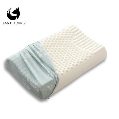 China Hilton Pillow 100 Percent Natural Foam Filler 5 Stars Healthy Hot Sale Sleep Hilton Anti-Static Latex Pillow Pillow for sale