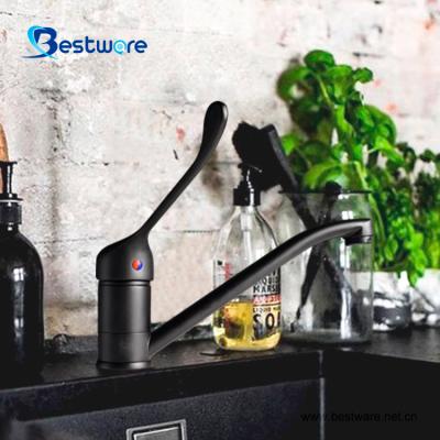 China New Design 304 Thermostatic Faucets Stainless Steel Pot Filler Water Basin Kitchen Faucet Industrial for sale