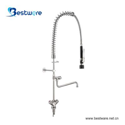 China Thermostatic Faucets Waterfall Commercial Water Faucet Check Valve Kitchen Sink Stainless Steel Pull Out Faucet for sale