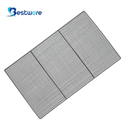 China Durable Stainless Steel Enamel Coating Iron Customized Bakery Cooling Wire Oven Rack for sale