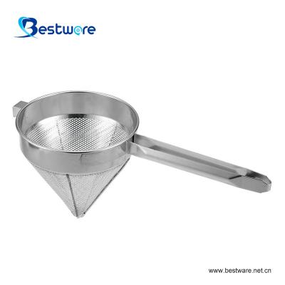 China Large Sustainable Food Grade Stainless Steel China Fryer Strainer for sale