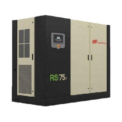 China Lubricated Ingersoll Rand RS45-75 KW-FS Single Stage Compression Oil-Flooded Rotary Screw Air Compressor Mode RS75i_A7.5 / RS75i_W7.5 for sale