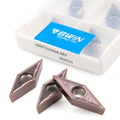 Κίνα Vbmt 160402 Turning Carbide Inserts από ανοξείδωτο χάλυβα​ 110302 Cnc Turning Inserts προς πώληση