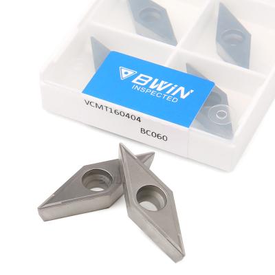 China Vcmt 160408 Torno Inserções de Metal Duro Ferramenta de Aço Inoxidável Inserção Torno Cnc à venda