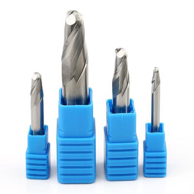 China OEM Customized Cnc End Mill Cutter Aluminum Milling 2 Inch Ball Nose End Mill for sale