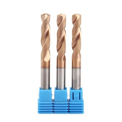 China 3D Steel Tungsten Tipped Drill Bit Inner Cooling Solid Carbide Twist Drill for sale