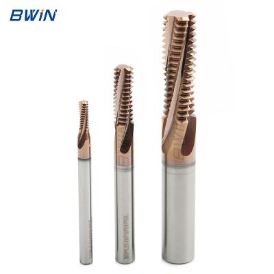 China Customize Thread End Mill Carbide ISO Mertic Full Tooth Thread Endmill Milling Cutter for sale