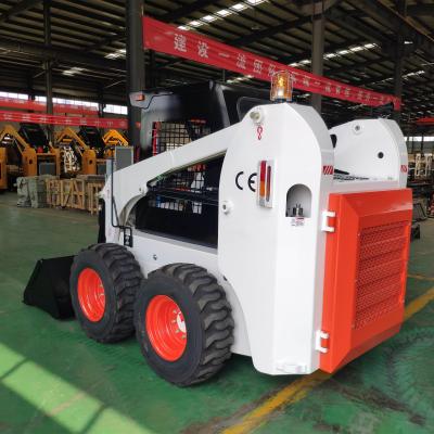 China Brand New Multifunctional Construction Material Small Stores 1ton XC740K Mini Skid Steer Loader XT740 Loader For Sale for sale