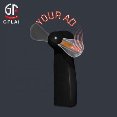 China Europe 2020 Newcomers Programmable Customized Led Mini Fan for sale