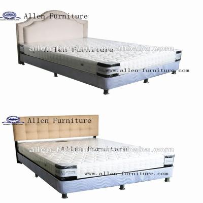 China Other Bed Furniture Wholesale Queen Size Luxury Upholstered Bed With Mattress for sale