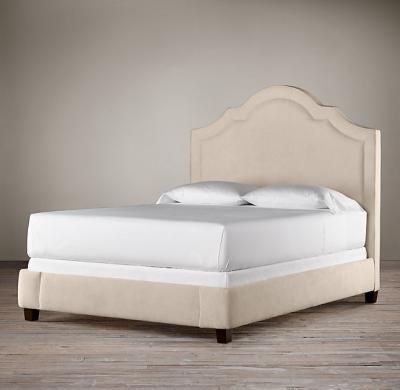 China (Other) China Adjustable Bed Making Factory Wholesale Fabric Upholstered Bed With Mattress Base for sale