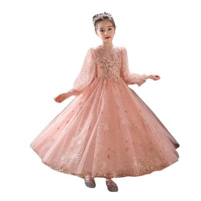 China 2022 New Girls' Superb Fairy Princess Western-style Girl's Tulle Tutu Birthday Catwalk Performance Dress Female for sale