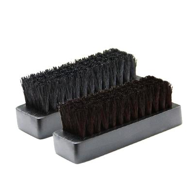 China Remove Bamboo Wood Shoe Shine Cleaning Dust Sneaker Polishing Brush for sale