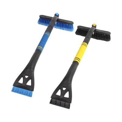 China Wholesale Car Snow Factory Cleaning 2 In 1 Multifunctional Telescopic Car Snow Brush Ice Scraper For Car for sale