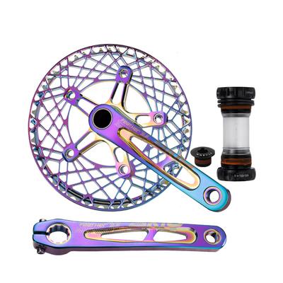 China Road Bikes Wholesale Bicycle Parts Customized CNC Machining Bicycle Crank And Sprocket for sale