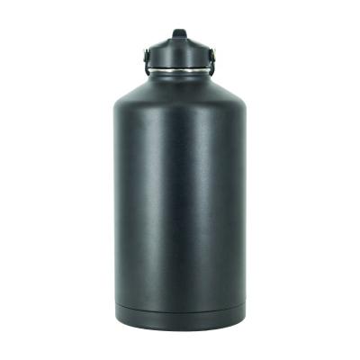 China Business Large Reusable Water Bottle , 128oz Stainless Steel Double Wall Beer Shaker for sale