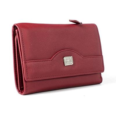 China RFID Wallet Leather Triple RFID Blocking Small Purses Women - Even Safe Small Clutch Purse for sale