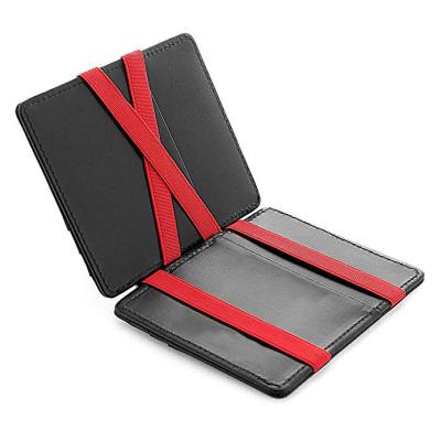 China NATIONAL Magic Boy Slim RFID Wallet Flap Front Pocket for sale