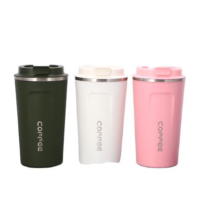 China Business Double Wall Vacuum Insulated Travel Mugs Coffee Mug Stainless Steel Tumbler With Custom Logo for sale