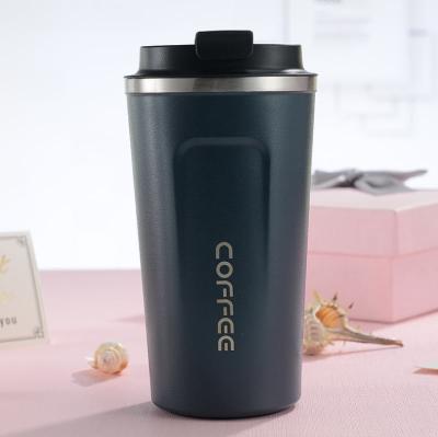 China PORTABLE Customize Logo Metal Stainless Steel Sliding Lids Coffee/Wine/Beer Drinking Insulated Tumbler Mug Bulk for sale