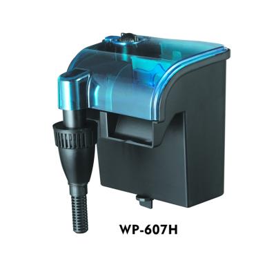 China SOBO WP-607H Aquarium Filter Mute Filter Equipment 3 in 1 External Small Aquarium Waterfall Filter Pump 32*15.5*7cm for sale