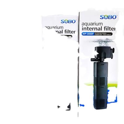 China Fast Sustainable Operation SOBO 25W Fine Convenient Inline Filter Submersible Pump for sale