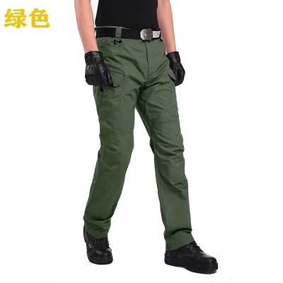 China Anti-wrinkle Camouflage Men's Waterproof Tactical Workwear Training Pants Men's Wear-resistant Casual Quick-drying Jogging Pants for sale