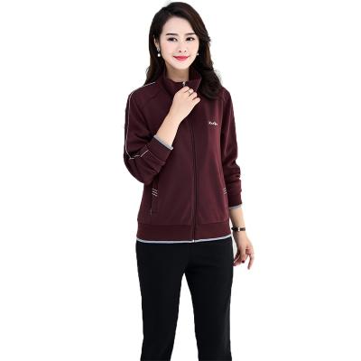 China Other Sports Suit Female 2 Pieces Sets Spring Autumn Casual Two Piece Chinese Clothing Manufacturers for sale