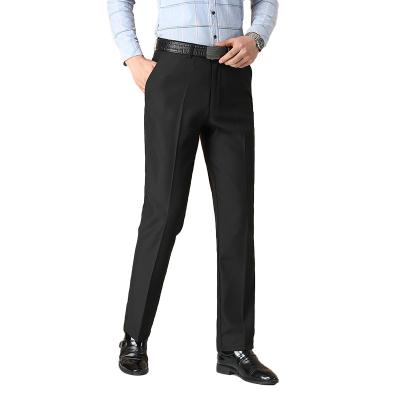 China Anti-wrinkle Boutique Custom Men's Skinny Pants & Trousers Slim Fit Business Formal Office Suit Pants Men for sale